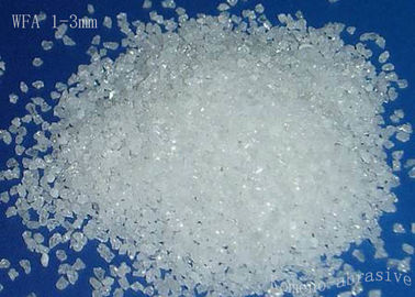 Άσπρη πυρίμαχη ύλη τύπων αλουμίνας οξειδίων αργιλίου άμμου 1-3 χιλ. τμημάτων WFA